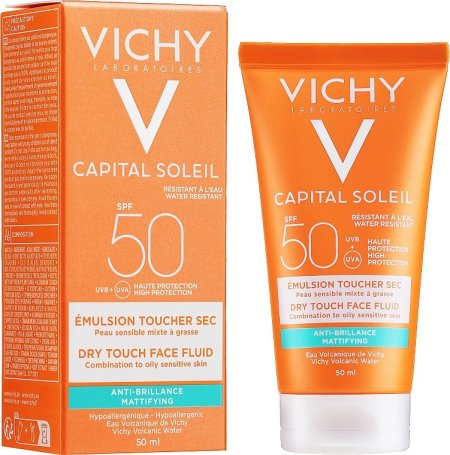 واقي شمس فيشي للبشرة الدهنية والمختلطة - VICHY 50ML