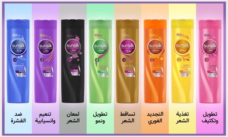 شامبو صانسيلك - SUNSILK 600ML