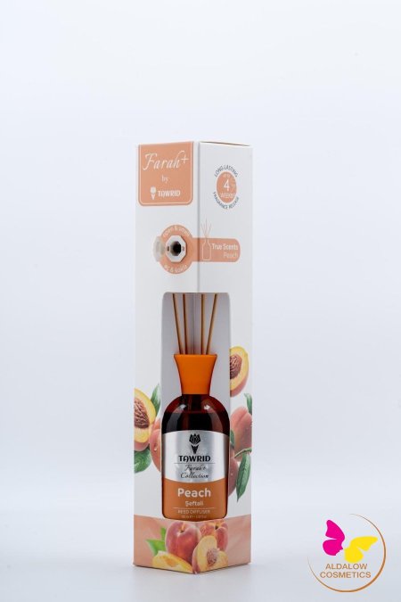 معطر غرف و مكاتب عيدان خشب - FARAH 100ml - Peach