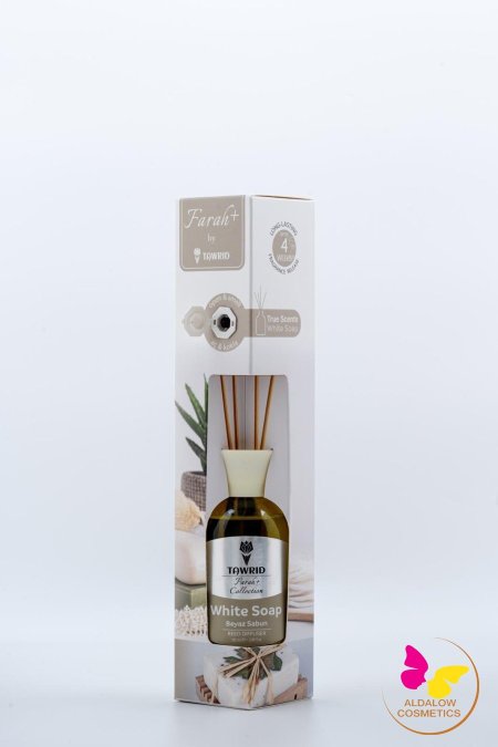 معطر غرف و مكاتب عيدان خشب - FARAH 100ml - Whit Sopa