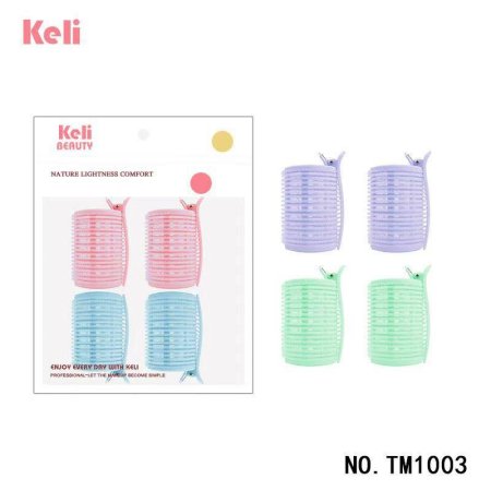 رول شعر ملون 4 قطع - KELI BEAUTY