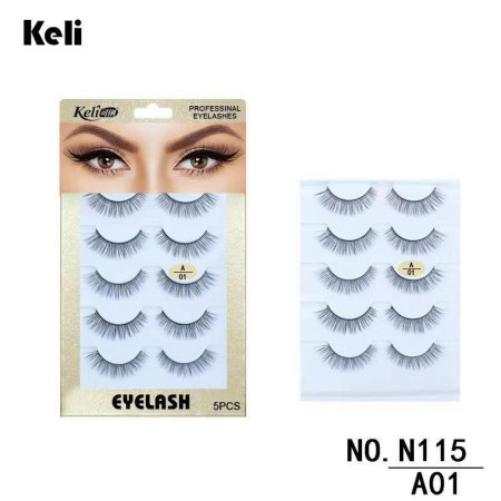 طقم رموش 5 جواز - KELI BEAUTY