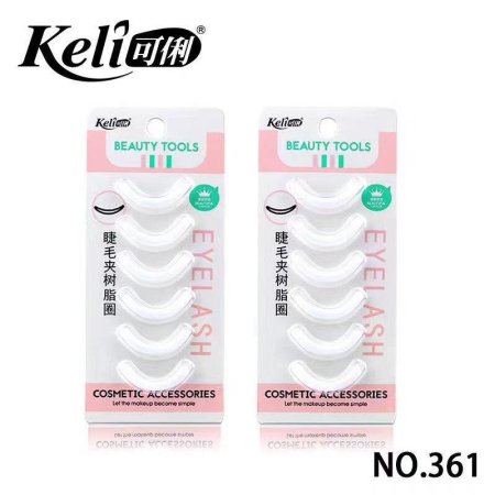 بكج جلدة قلابة رموش 6 قطع - KELI BEAUTY
