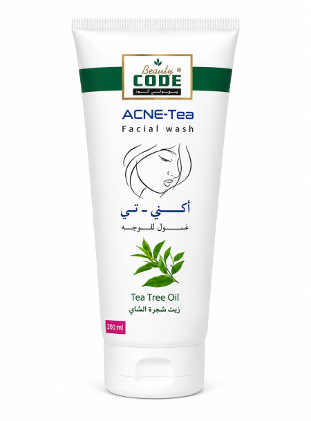 غسول الوجه أكني تي بزيت شجرة الشاي – Beauty CODE ACNE-Tea Tea Tree Oil Facial Wash