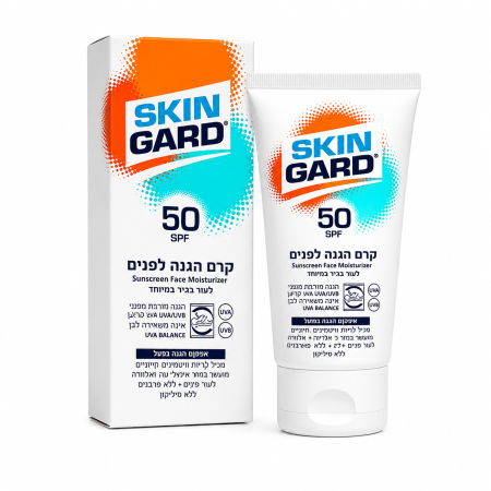 كريم واقي شمس للوجه SPF 50 مرطب – Skin Gard Sunscreen Face Moisturizer