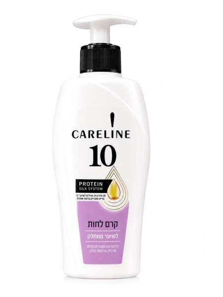 كريم ترطيب الشعر كيرلاين 10 بالبروتين ونظام الحرير للشعر المملس – Careline 10 Protein Silk