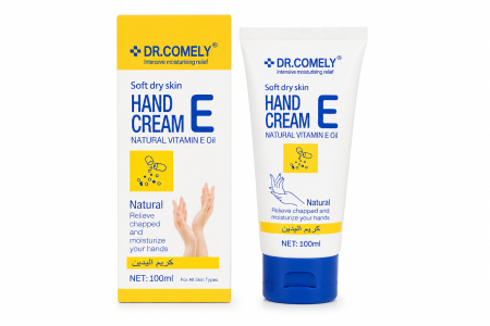 كريم اليدين بفيتامين E للترطيب والتنعيم – DR.COMELY 100ml