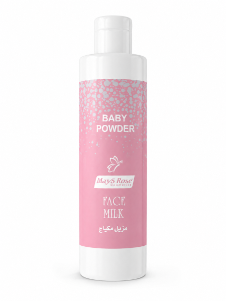 حليب مزيل المكياج للوجه – May’s Rose Baby Powder