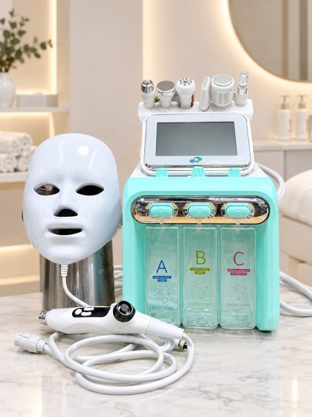 جهاز هيدروفيشال 8 في 1 للعناية بالبشرة – Hydro Facial