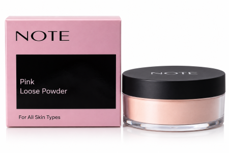 لوس باودر نوت لتثبيت المكياج - NOTE Pink Loose Powder