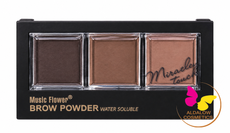 بودرة تحديد ورسم الحواجب Music Flower Brow Powder