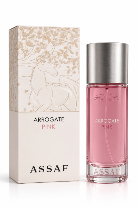 عطر بينك عساف الأصلي  -  Arrogate Pink ASSAF 105ML