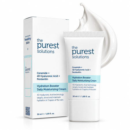 مرطب ذا بيورست بحمض الهيالورونيك والسيراميد The Purest – ٥٠ مل