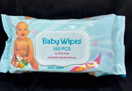 محارم معطرة 150 قطعة - Baby Wipes 