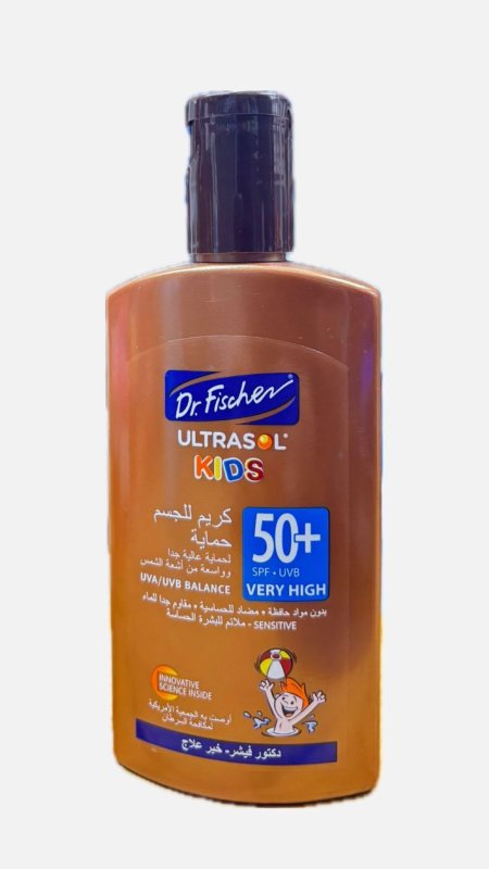 واقي شمس للجسم دكتور فشر للاطفال -  Dr.Fischer 125ML