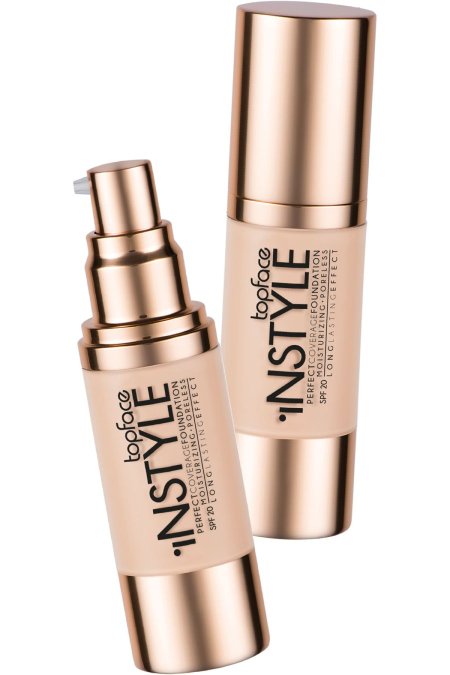 فاونديشن توب فيس - INSTYLE COVERAGE 30ML