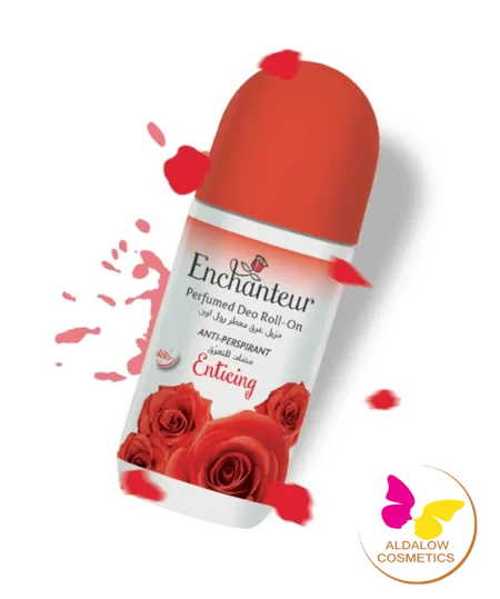 رول مزيل عرق انشانتر - ENCHANTEUR 50ML - احمر