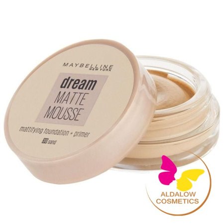 كريم اساس دريم مات موس من ميبلين - MAYBELLINE DREAM MATTE MOUSSE